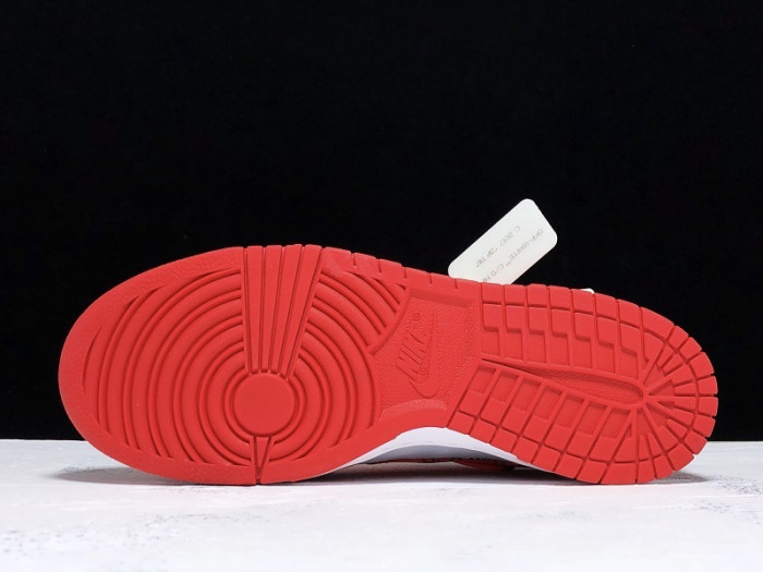 Nike Dunk Low OF University Red  CT0856-600