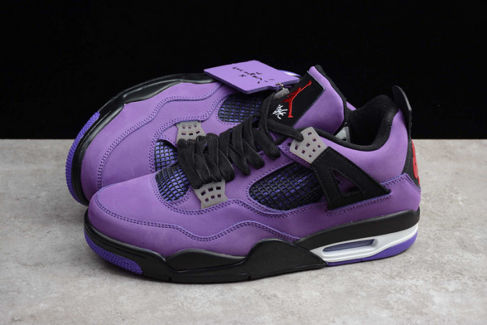 Travis Scott x Air Jordan 4 “Purple” 308497-510
