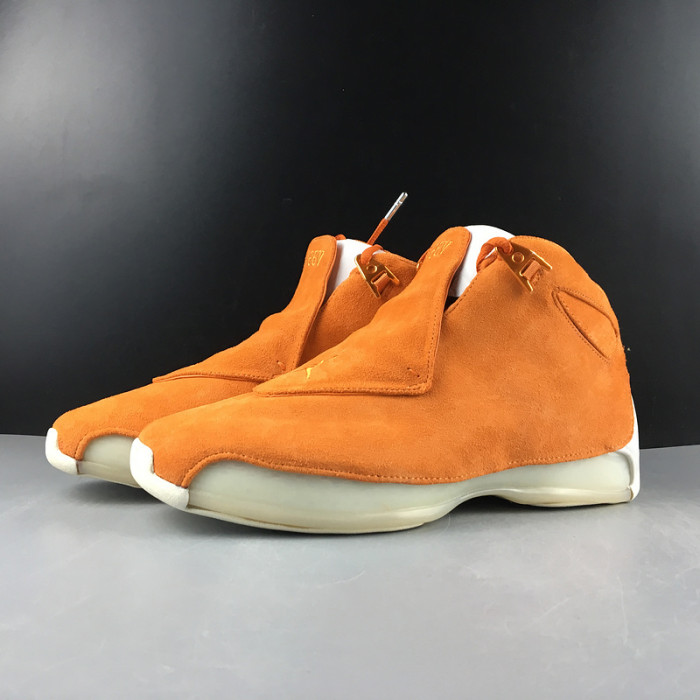 Jordan 18 Retro Campfire Orange  AA2494-801