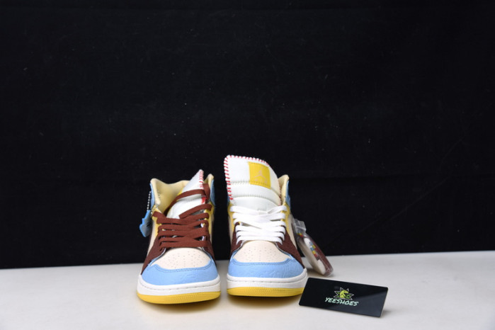 Maison Chateau Rouge x Air Jordan 1 High Mid  Fearless CU2803-200